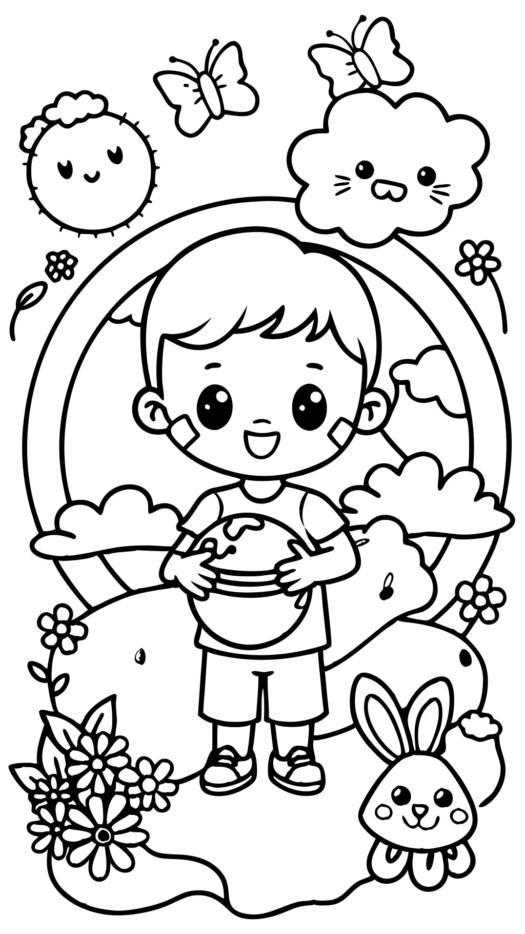 preschool earth day coloring pages